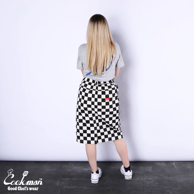 �������� Baker's Skirt Checker Black