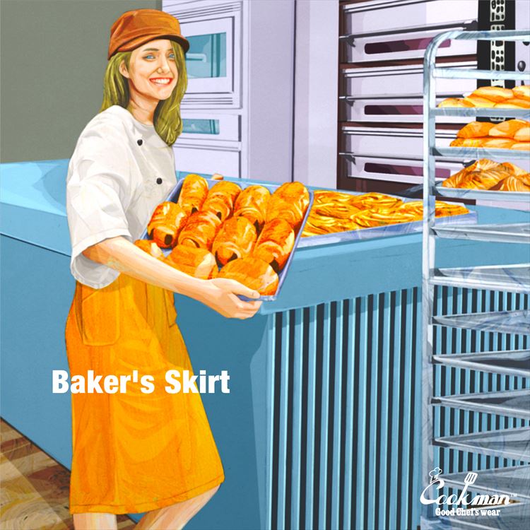 �������� Baker's Skirt Checker Black