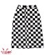 �������� Baker's Skirt Checker Black