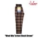 �����եѥ�� Chef Pants Wool Mix Tartan Brown