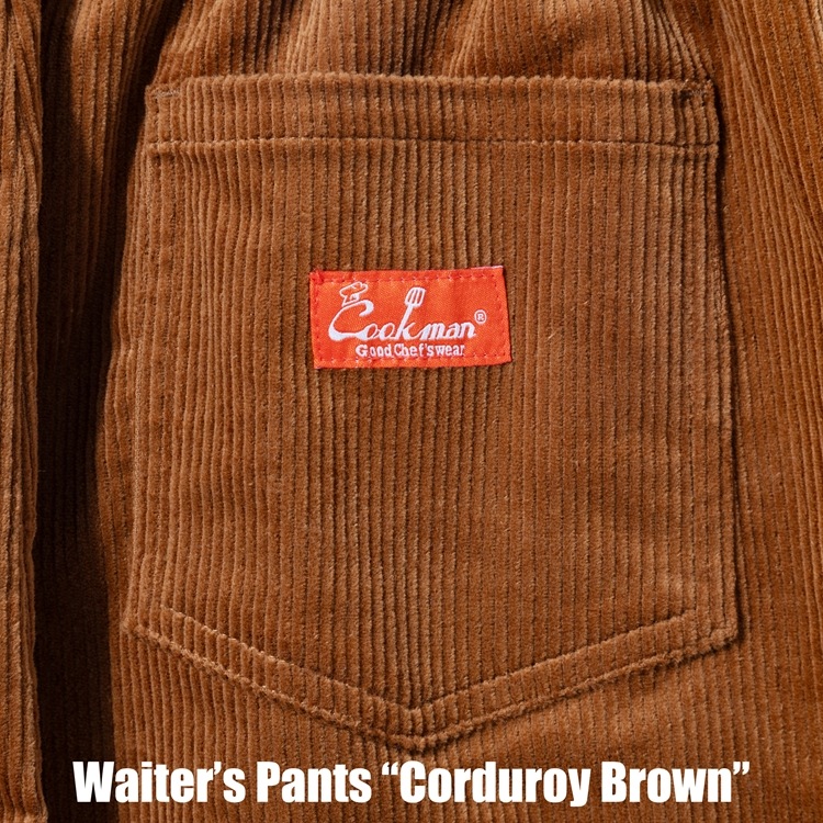 �����������ѥ�� Waiter's Pants Corduroy Brown