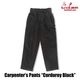 �����ڥ󥿡��� Carpenter's Pants Corduroy Black