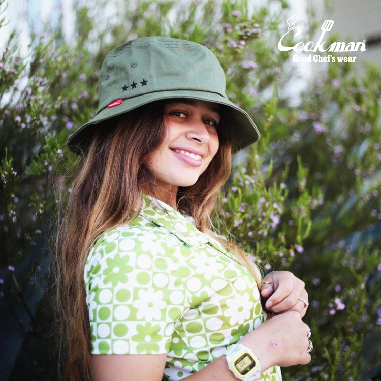 �Х��åȥϥå� Bucket Hat Olive