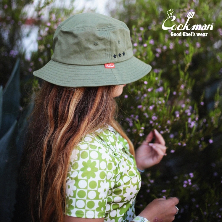 �Х��åȥϥå� Bucket Hat Olive