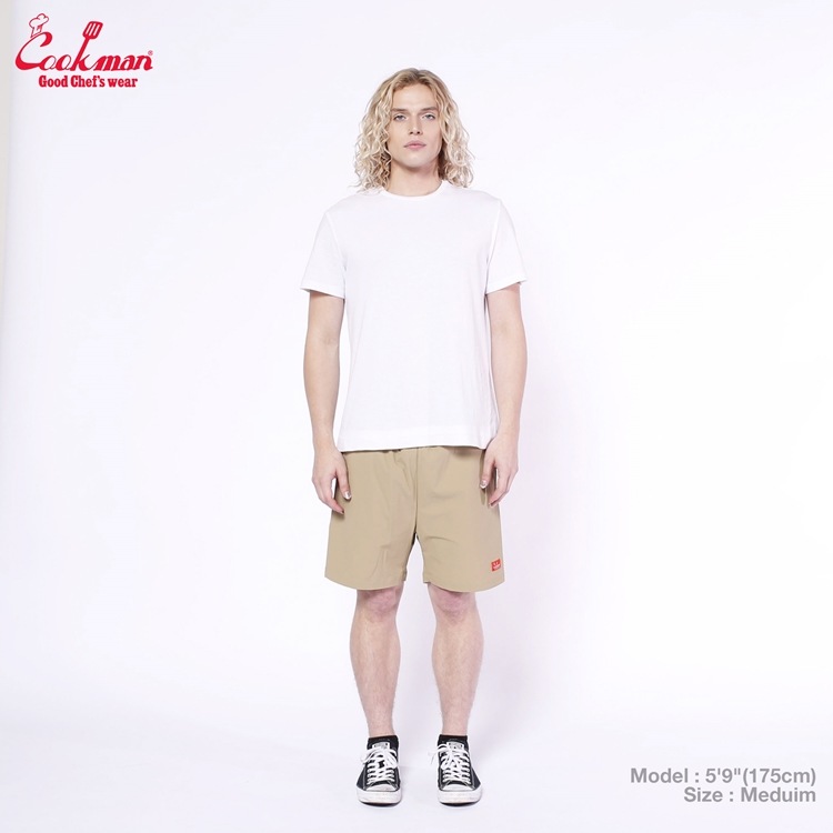 եѥ Chef Pants Short Light Peanuts