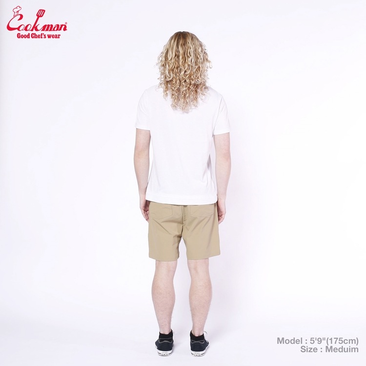 եѥ Chef Pants Short Light Peanuts