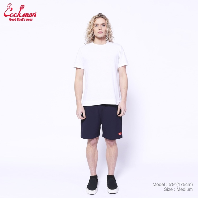 եѥ Chef Pants Short Light Navy