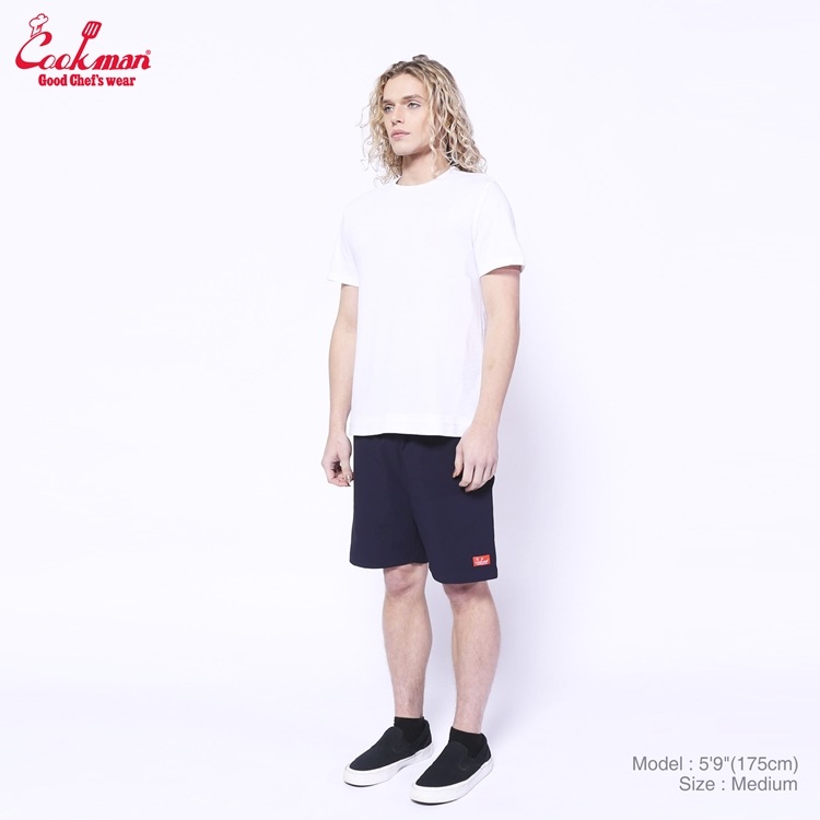 եѥ Chef Pants Short Light Navy