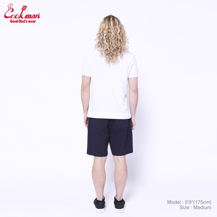 եѥ Chef Pants Short Light Navy