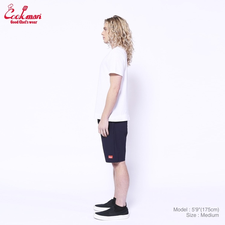 եѥ Chef Pants Short Light Navy