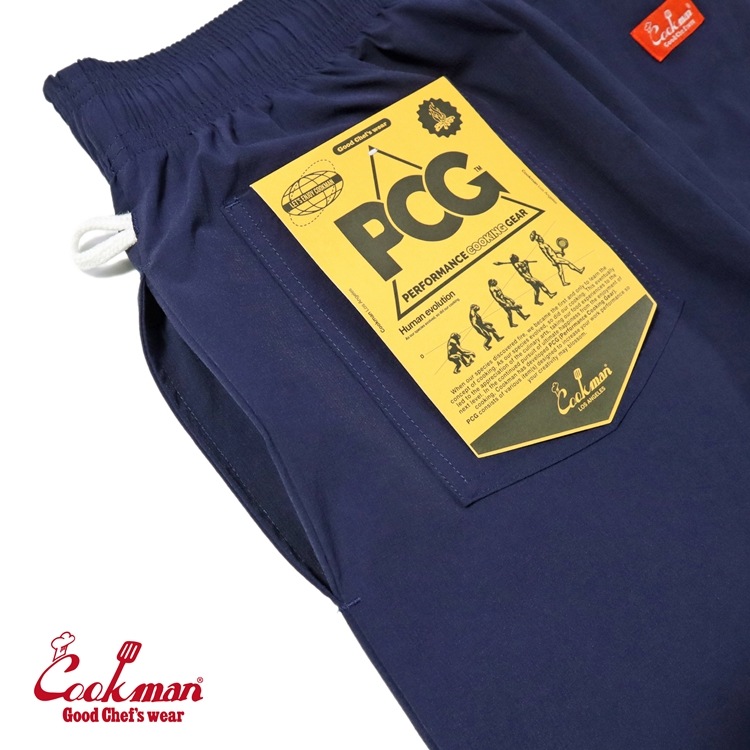 եѥ Chef Pants Short Light Navy