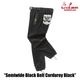�����եѥ�� Chef Pants SemiwideBlack Belt Corduroy Black