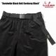 �����եѥ�� Chef Pants SemiwideBlack Belt Corduroy Black