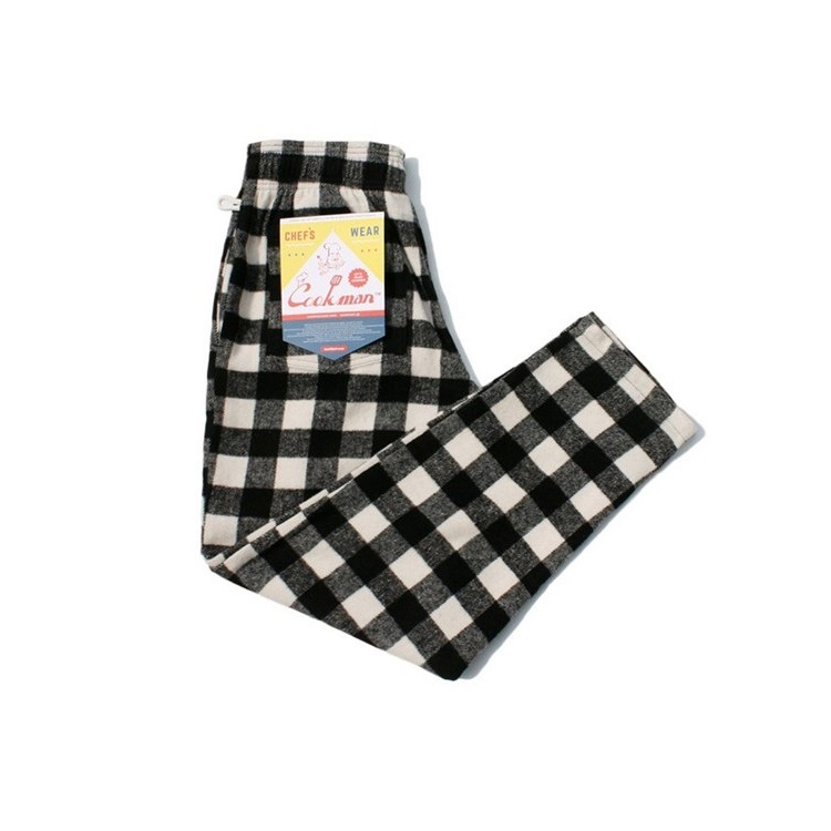 �����եѥ�� Chef Pants Nel Buffalo Check White
