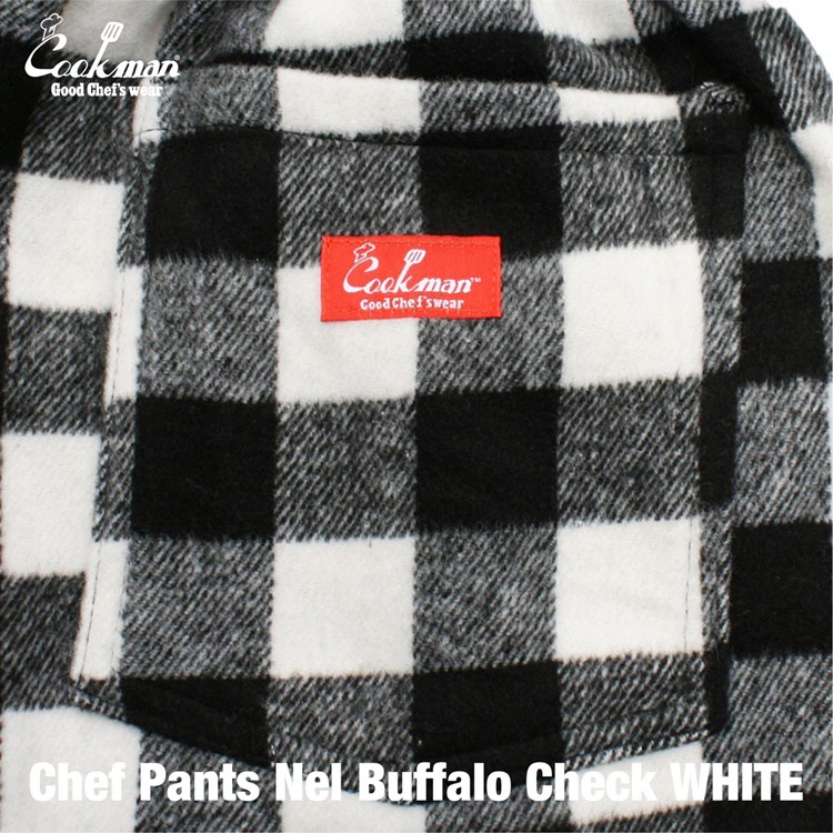 �����եѥ�� Chef Pants Nel Buffalo Check White