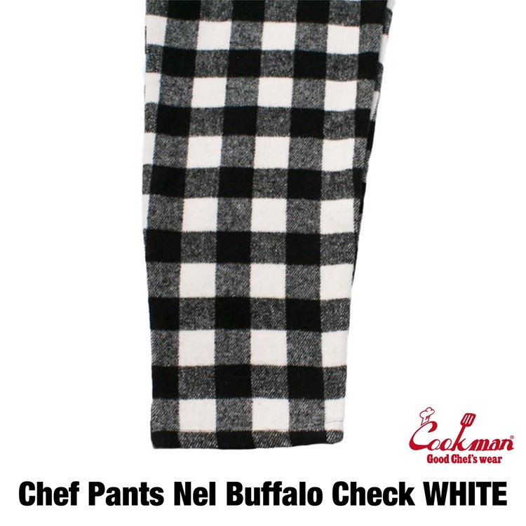�����եѥ�� Chef Pants Nel Buffalo Check White