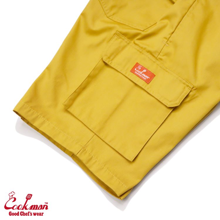 �����եѥ�� Chef Pants Short Cargo Mustard