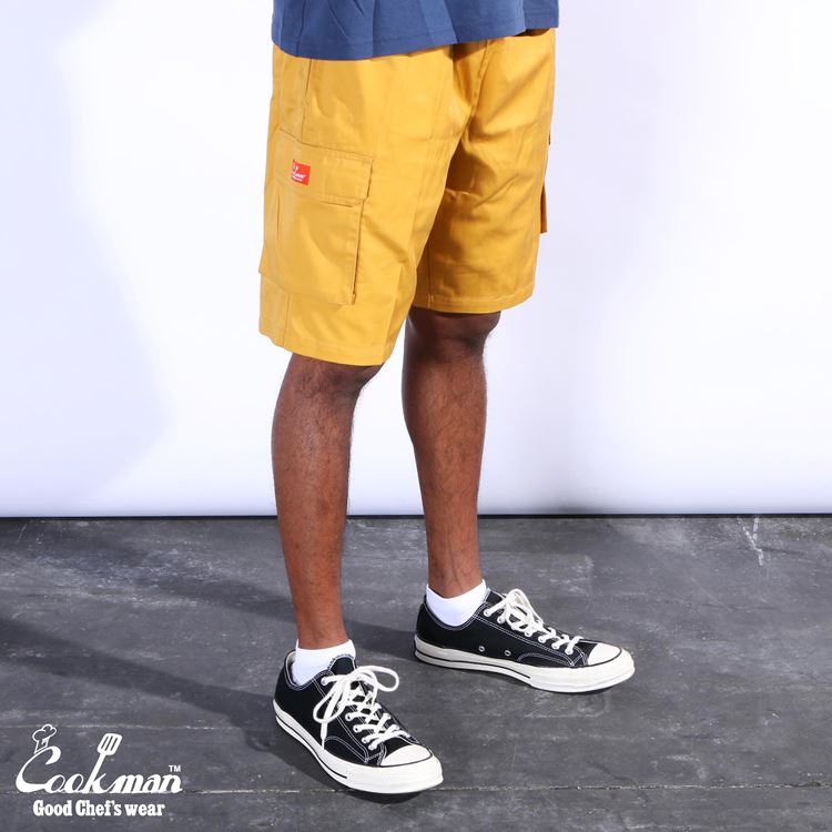 �����եѥ�� Chef Pants Short Cargo Mustard