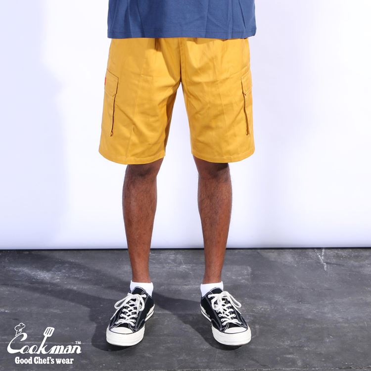 �����եѥ�� Chef Pants Short Cargo Mustard