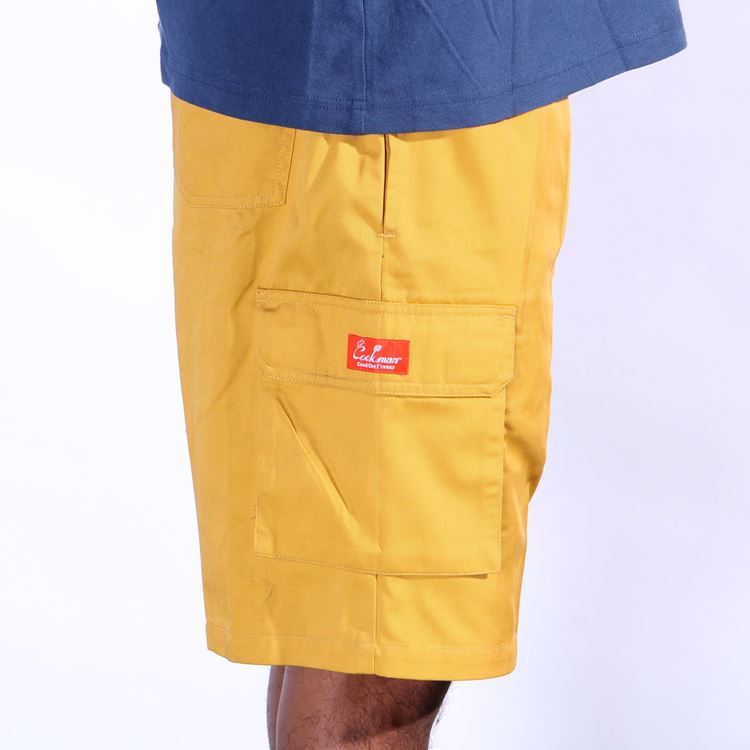 �����եѥ�� Chef Pants Short Cargo Mustard