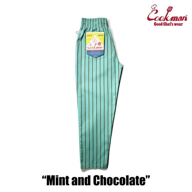 եѥ Chef Pants Mint and Chocolate