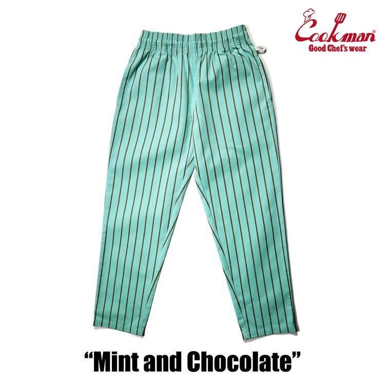 եѥ Chef Pants Mint and Chocolate