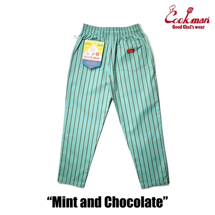 եѥ Chef Pants Mint and Chocolate