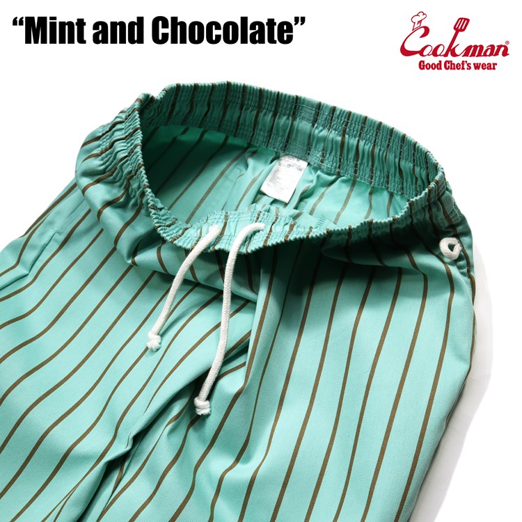 եѥ Chef Pants Mint and Chocolate