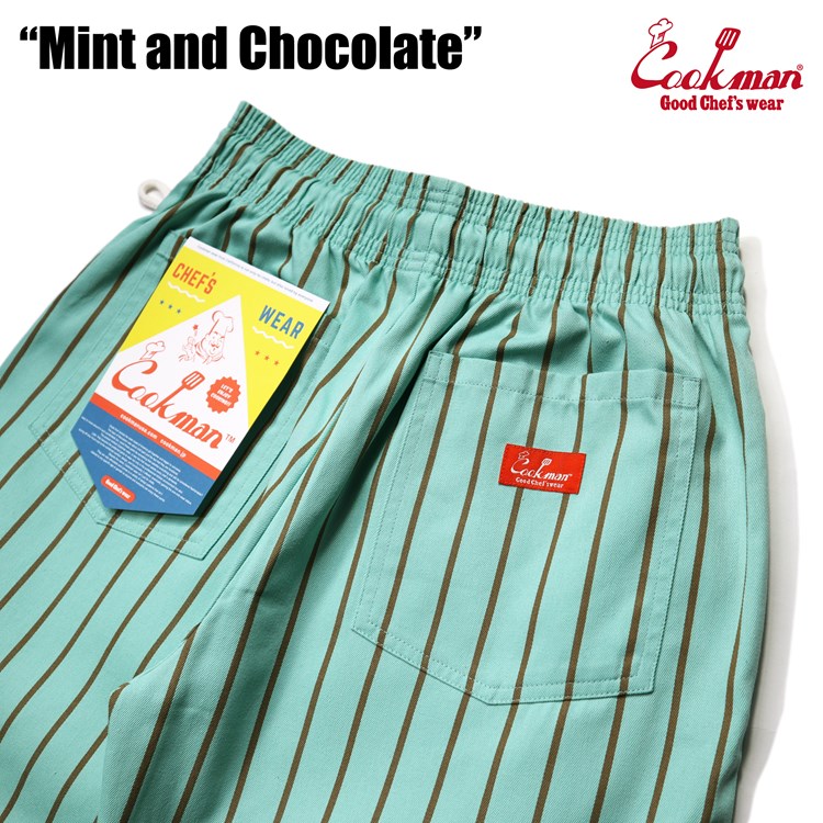 եѥ Chef Pants Mint and Chocolate