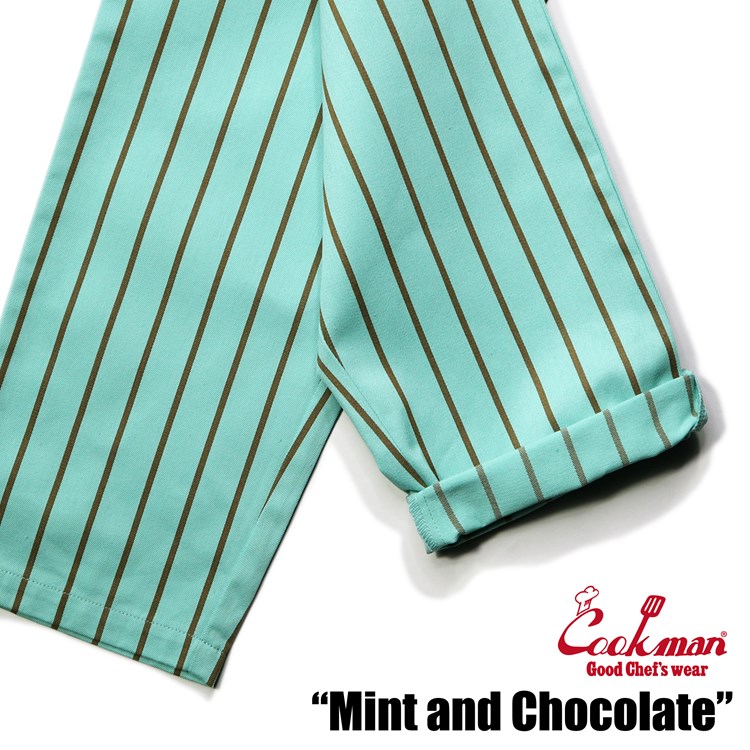 եѥ Chef Pants Mint and Chocolate