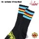 å Rib Crew Socks FAT Logo Black