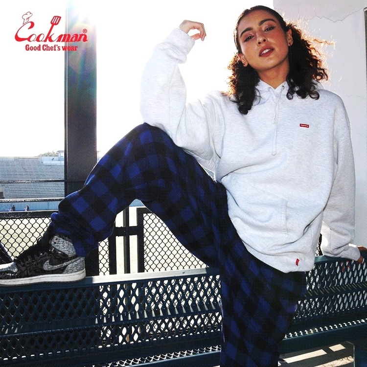�����եѥ�� Chef Pants Nel Buffalo Check Blue