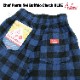 �����եѥ�� Chef Pants Nel Buffalo Check Blue
