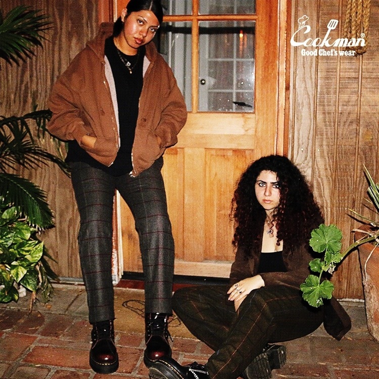 �����եѥ�� Chef Pants Wool Mix Check Gray