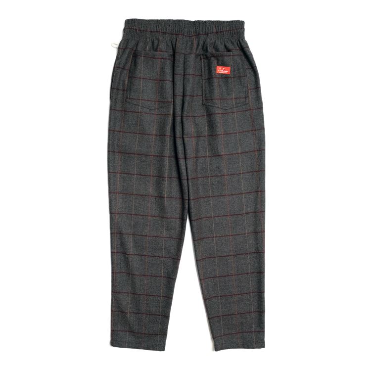 �����եѥ�� Chef Pants Wool Mix Check Gray