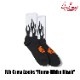 ���å��� Rib Crew Socks Flame White Black