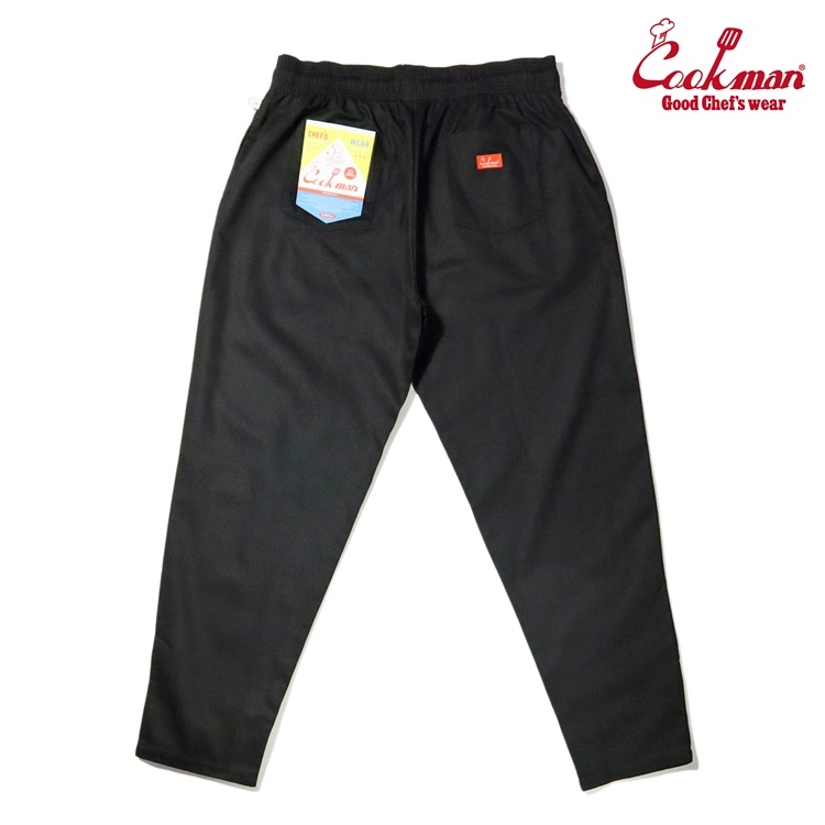 եѥ Chef Pants Herringbone Black Plus Size