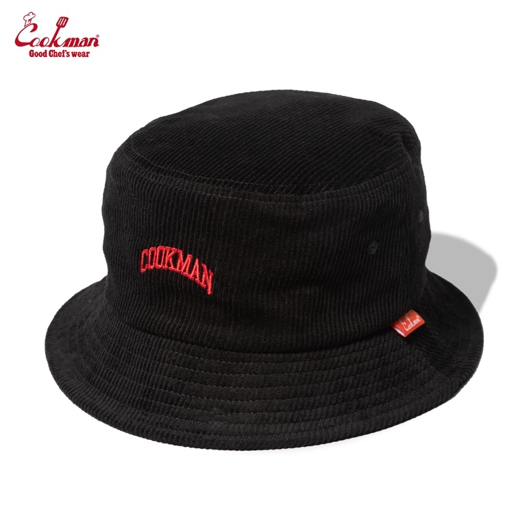 �Х��åȥϥå� Bucket Hat Corduroy Black