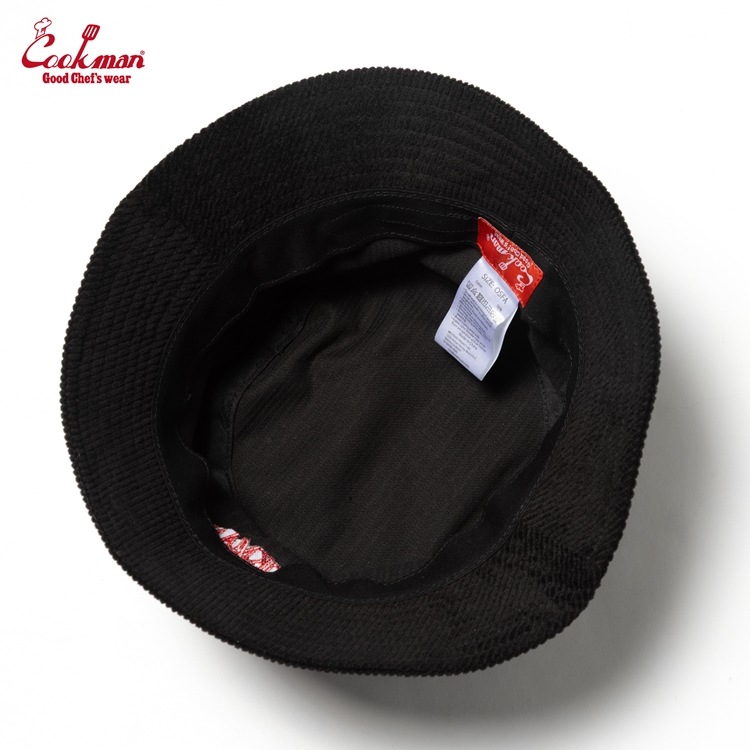 �Х��åȥϥå� Bucket Hat Corduroy Black