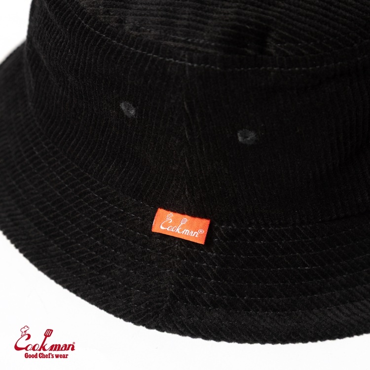 �Х��åȥϥå� Bucket Hat Corduroy Black