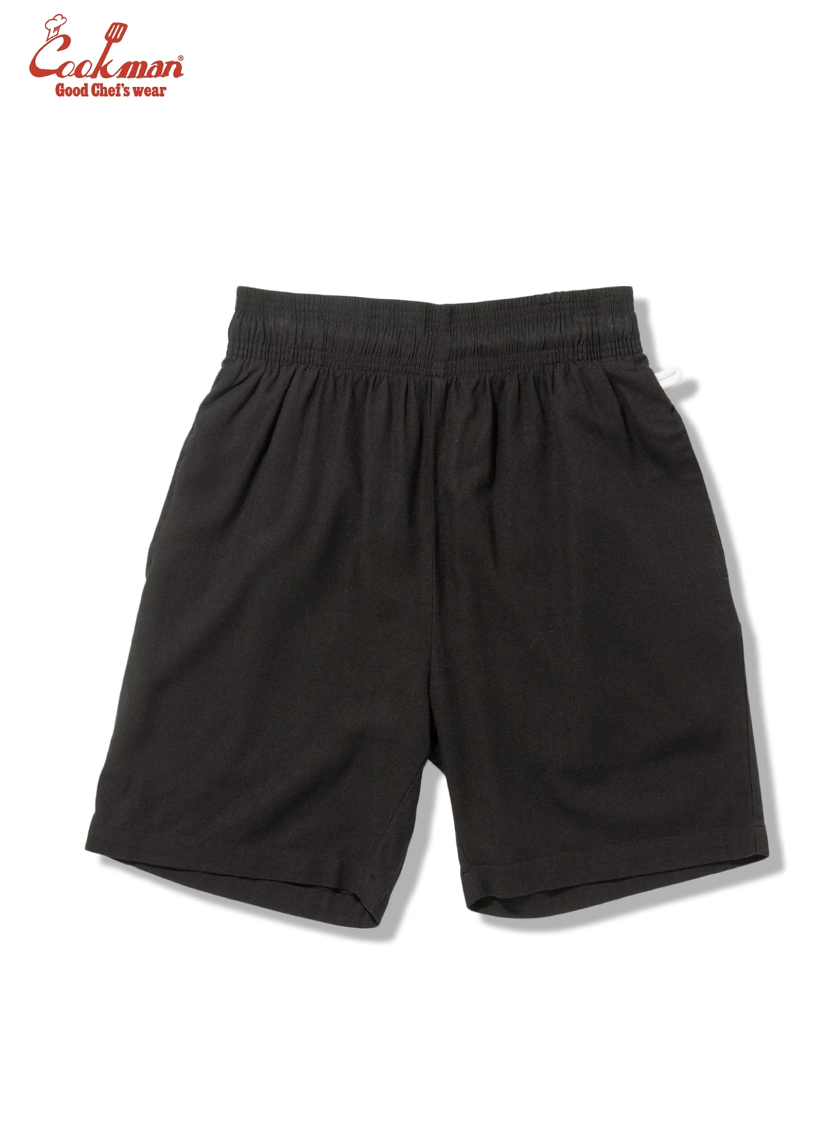 �����եѥ�� Chef Pants Short Linen Black
