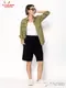 �����եѥ�� Chef Pants Short Linen Black