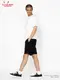 �����եѥ�� Chef Pants Short Linen Black