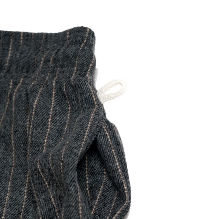 �����եѥ�� Chef Pants Wool Mix Stripe Gray