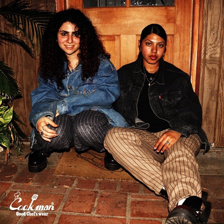 �����եѥ�� Chef Pants Wool Mix Stripe Gray