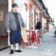 �����եѥ�� Chef Pants Short Cargo Denim Navy