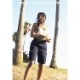 �����եѥ�� Chef Pants Short Cargo Denim Navy