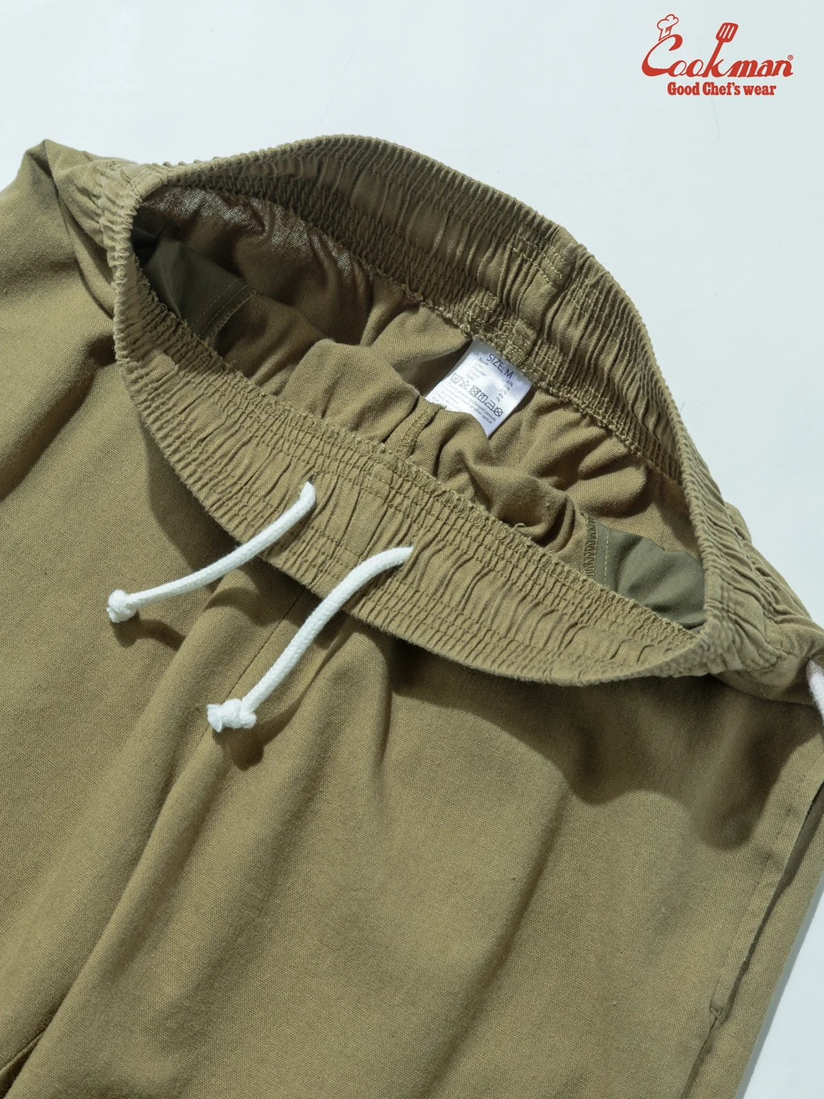 �����եѥ�� Chef Pants Short Linen Olive