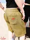 �����եѥ�� Chef Pants Short Linen Olive