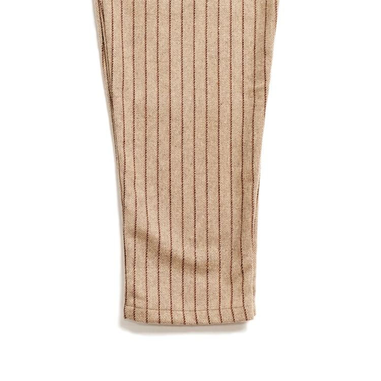 �����եѥ�� Chef Pants Wool Mix Stripe Beige